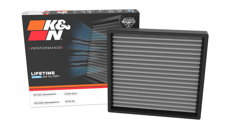Hyundai Santa Fe Cabin Air Filter - K&N Engineering - Washable Reusable - `23-`27